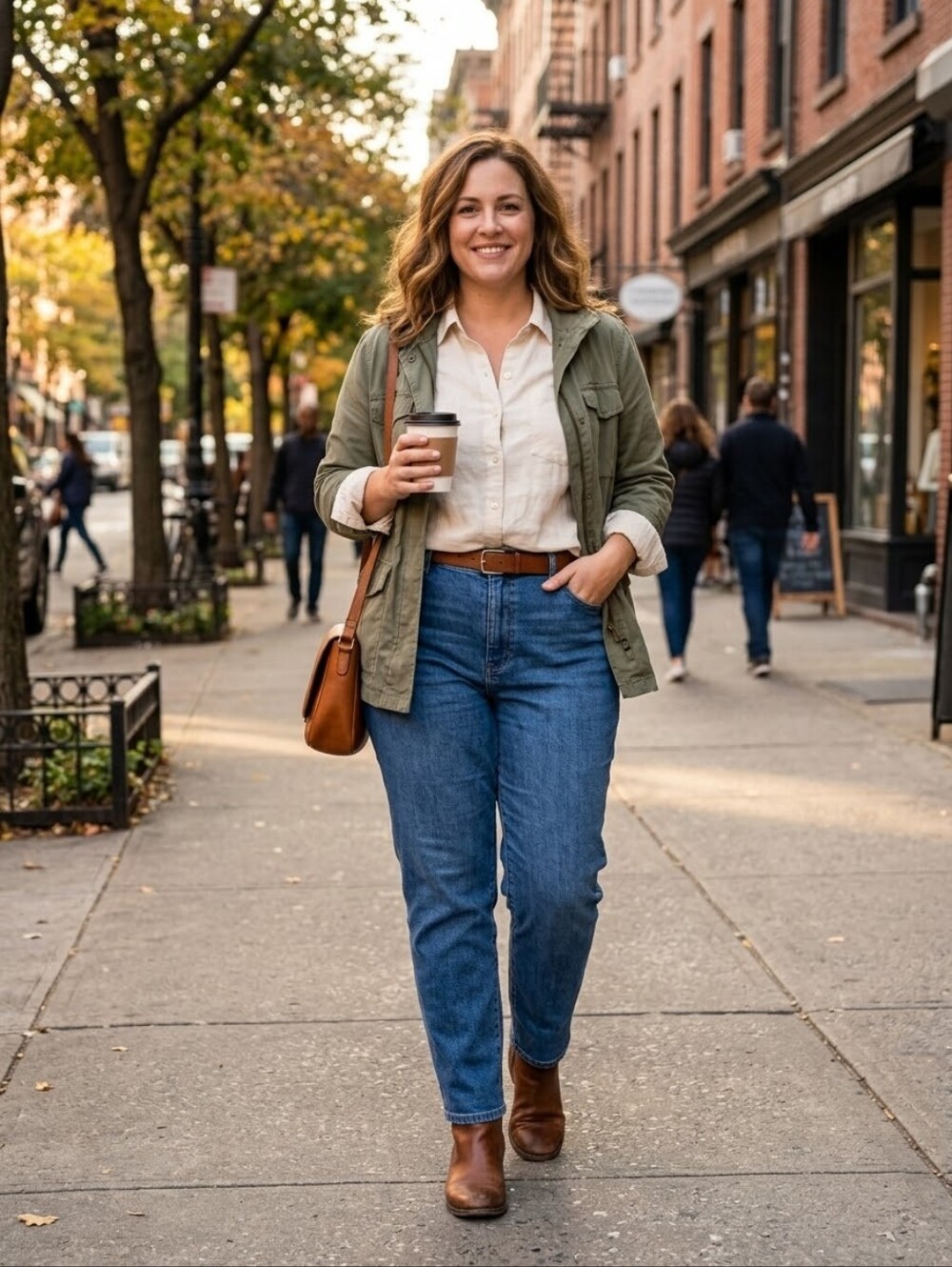LL Bean Classic Fit stretch jeans Size 16 - 34 waist Capsule